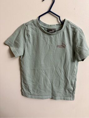 4/30$ Puma Kids Short-Sleeve Tee light blue 5 years